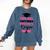 This Girl Got Her Masters Degree Graduation Mastered It 2024 Comfort Colors Sweatshirt Denim