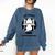 Go Away I'm Introverting Cat With Coffee Comfort Colors Sweatshirt Denim Go Away I'm Introverting Cat With Coffee Comfort Colors Sweatshirt Denim