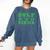 Golf Senior Night Golf Senior 2025 Graduation 32 Comfort Colors Sweatshirt Denim