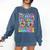 Goodbye 1st Grade Graduation To 2nd Grade But First Summer Comfort Colors Sweatshirt Denim