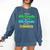 Goodbye 4th Grade On My Way To 5th Grade 2022 Graduation Comfort Colors Sweatshirt Denim