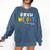 Goodbye Kindergarten Hello 1st Grade Kindergarten Graduation Comfort Colors Sweatshirt Denim