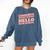 Goodbye Middle School Hello High School 8th Grade Graduation Comfort Colors Sweatshirt Denim