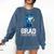 Grad Class Of 2025 Boys Shark Graduation Graduated Comfort Colors Sweatshirt Denim