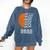 Graduate Senior Class 2022 Graduation Basketball Player Comfort Colors Sweatshirt Denim