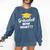 I Graduated Now What Congratulations Graduation Comfort Colors Sweatshirt Denim