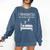 I Graduated Can I Go Back To Bed Now Funny Lazy Graduation Comfort Colors Sweatshirt Denim