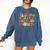 I Graduated Can I Go Back To Bed Now Graduation Groovy Comfort Colors Sweatshirt Denim