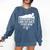 I Graduated Can I Go Back To Bed Now Graduation Men Comfort Colors Sweatshirt Denim