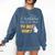 I Graduated Can I Go Back To Bed Now Graduation Sloth Comfort Colors Sweatshirt Denim