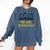 We Are Graduated Graduation Class Of 2025 Family Crew Comfort Colors Sweatshirt Denim