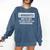 I Graduated I'm Just College High School Graduation 2026 Comfort Colors Sweatshirt Denim