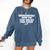 I Graduated Smart And Stuff Funny Graduation Shirt Comfort Colors Sweatshirt Denim