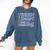 I Graduated Im Like Smart And Stuff Graduation Comfort Colors Sweatshirt Denim
