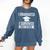 I Graduated I Survived High School Graduation Comfort Colors Sweatshirt Denim