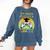 Graduation 5th Grade Level Complete Gamer Class 2021 Gaming Comfort Colors Sweatshirt Denim
