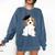 Graduation Beagle Dog 2017 Graduate Graduation Tee Comfort Colors Sweatshirt Denim