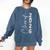 Graduation Class Of 2026 Comfort Colors Sweatshirt Denim