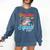 Graduation Cruise Squad 2026 Cruising Graduation Comfort Colors Sweatshirt Denim