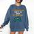 Graduation I Graduated Can I Go Back To Gaming Comfort Colors Sweatshirt Denim