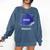 Graduation Graduated Music Degree University College Student Comfort Colors Sweatshirt Denim