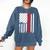 Graduation High School College Flag Graduate T Shirt 2018 Comfort Colors Sweatshirt Denim