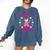 Graduation Kindergarten Last Day Of School Shirt Girls Comfort Colors Sweatshirt Denim