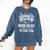 Graduation Marine Biology Major Comfort Colors Sweatshirt Denim