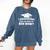 Graduation Motivation Joke University High School Student Comfort Colors Sweatshirt Denim
