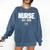Graduation For Nurse Practitioners 2018 Nursing School Comfort Colors Sweatshirt Denim