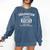 Graduation For Him Her Senior Class Of 2021 Grad Comfort Colors Sweatshirt Denim