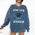 Graduation Shirt Class Of 2019 High School College Comfort Colors Sweatshirt Denim