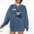 Graduation Sloth Lover T-Shirt Class Of 2019 Comfort Colors Sweatshirt Denim