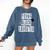Graduation Young Educated For Men And Women Comfort Colors Sweatshirt Denim