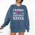 Hairstylist Cosmetology School Graduation Graduate Tee Comfort Colors Sweatshirt Denim