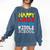 Happy Last Day Of Middle School Graduation Comfort Colors Sweatshirt Denim