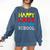 Happy Last Day Of School Graduation Teachers Student Comfort Colors Sweatshirt Denim