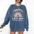 HAPPY LAST OF DAY SCHOOL Rainbow Teacher Student Graduation Men Women Girls Kids Comfort Colors Sweatshirt Denim