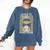 HBCU Historical College Alumni Queen Graduation 2024 Comfort Colors Sweatshirt Denim
