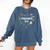 Heart Coast Guard Wife Coast Guard Graduation Wife USCG Wife Comfort Colors Sweatshirt Denim