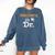 Henceforth It's Dr PhD Graduation Doctorate Comfort Colors Sweatshirt Denim