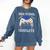 High School Level Complete Class Of 2025 Graduation Comfort Colors Sweatshirt Denim