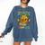 High School Level Complete Gamer Graduation Dinosaur 2021 Comfort Colors Sweatshirt Denim