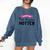 Hotter By One Degree Class Of 2018 Graduation T-Shirt Comfort Colors Sweatshirt Denim