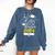 Hotter By One Degree Senior 2024 Class Of 2024 Graduation Comfort Colors Sweatshirt Denim