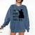 I'm Done With This BS College Graduation Shirt Comfort Colors Sweatshirt Denim