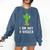 I'm Not A Hugger Cactus Not a Hugger Introvert Cute Comfort Colors Sweatshirt Denim I'm Not A Hugger Cactus Not a Hugger Introvert Cute Comfort Colors Sweatshirt Denim