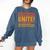 Introvert Antisocial Sarcasm Introverts Unite Anti Social Comfort Colors Sweatshirt Denim
