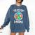 Introvert Baking Dessert Foodie For Baker Pastry Chef Comfort Colors Sweatshirt Denim
