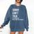 Introvert Can't Talk Reached People Limit For The Week Comfort Colors Sweatshirt Denim